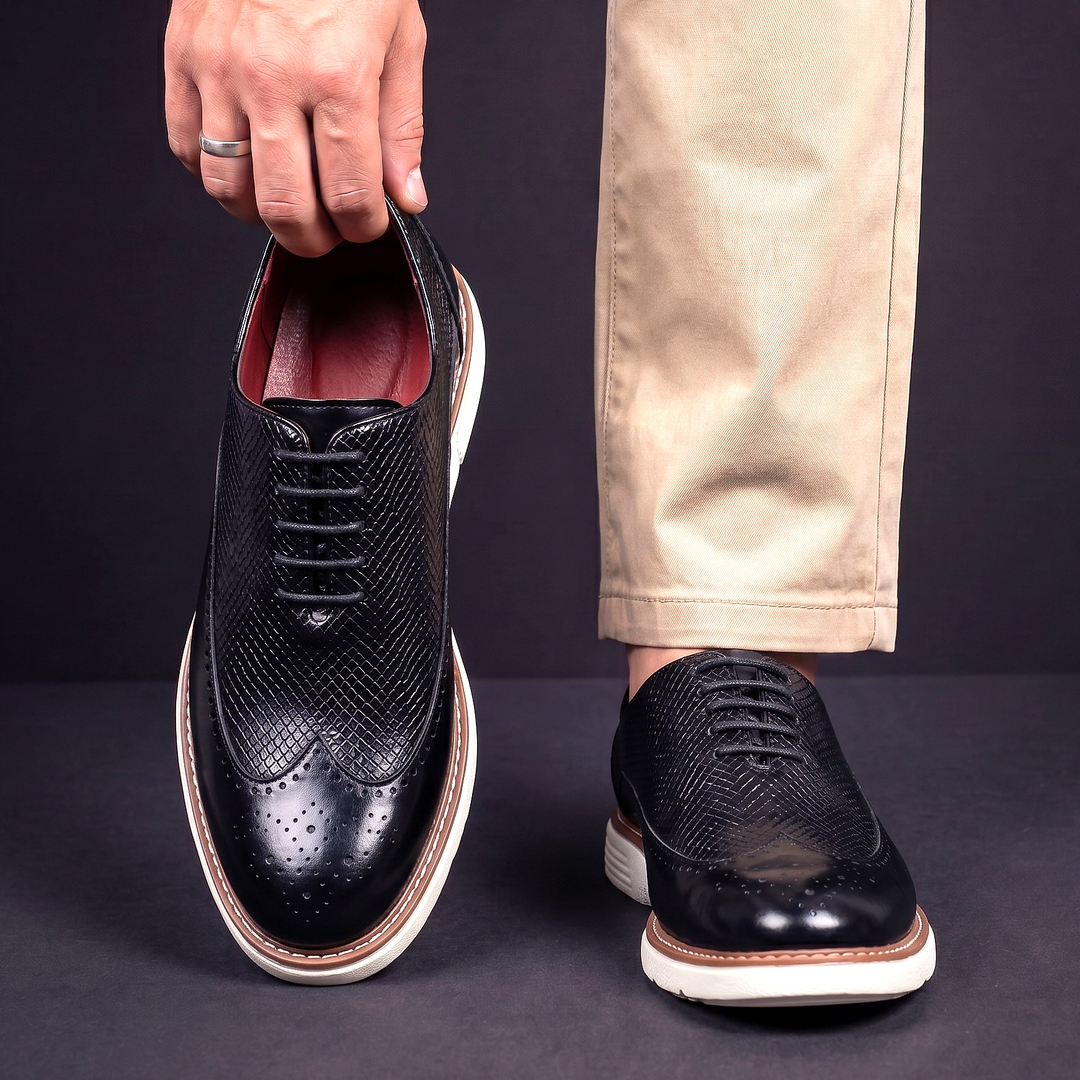 Gerald | Klassischer Budapester-Halbschuh