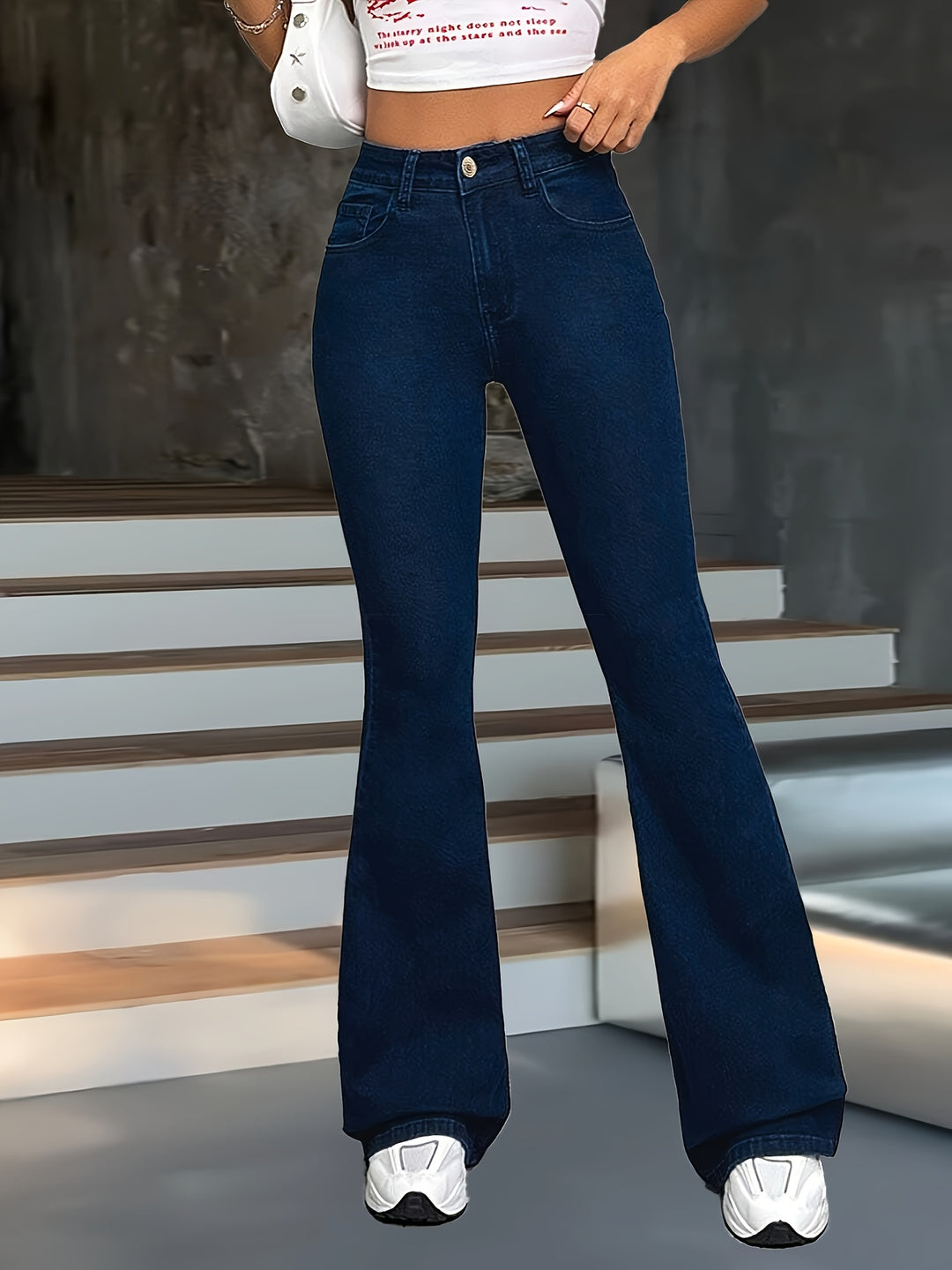 Josefine | Elegante Schlaghose mit hoher Taille