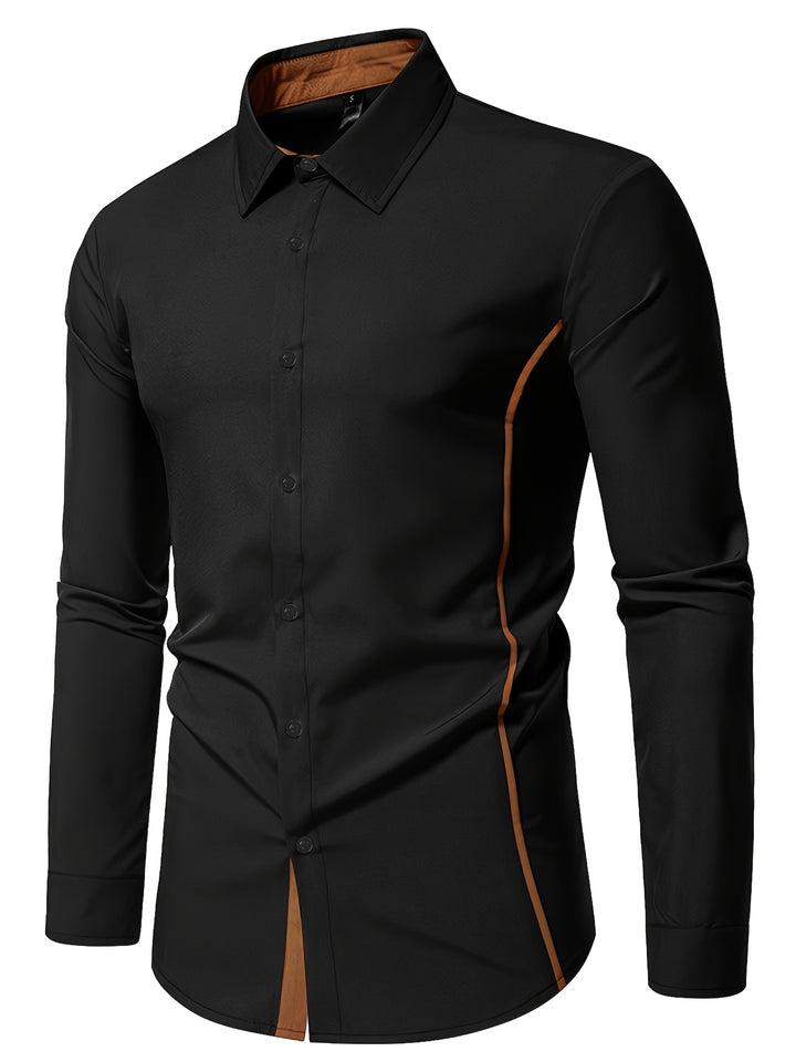 Detlef | Elegantes Kontrast-Hemd