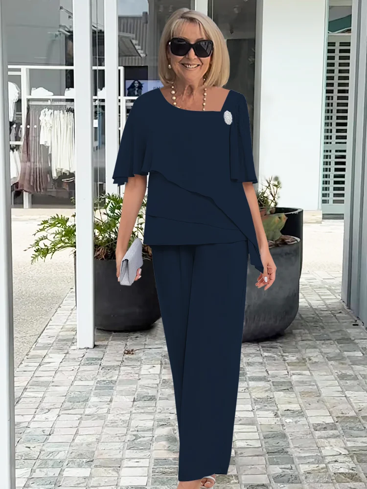 Marion | Eleganter Zweiteiler mit Flügelärmeln