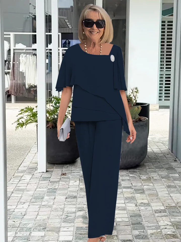 Marion | Eleganter Zweiteiler mit Flügelärmeln