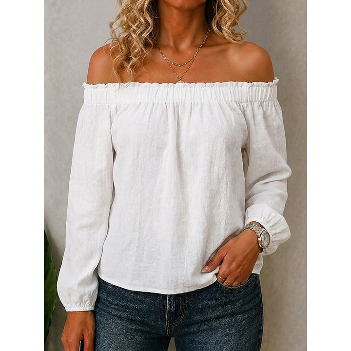 Annerose | Schulterfreies Bohème-Top