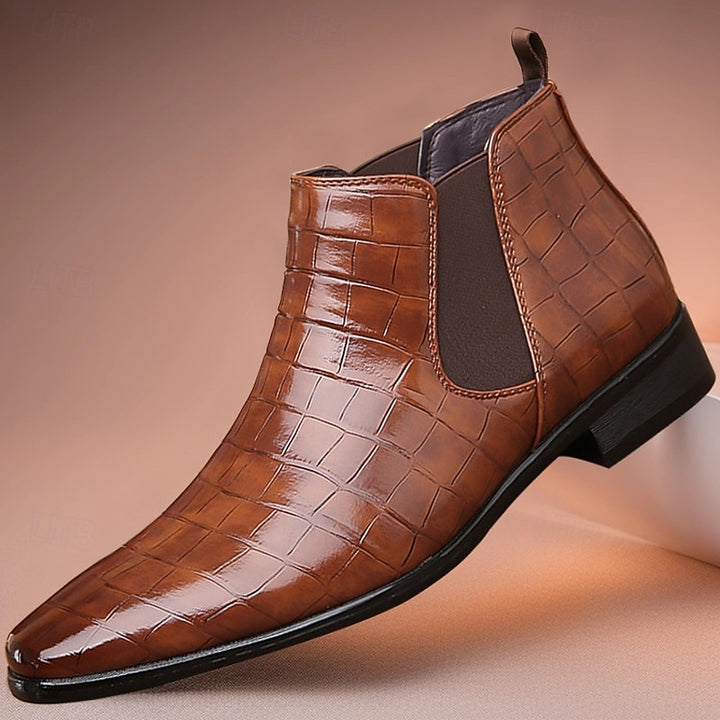 Valentin | Elegante Chelsea-Stiefeletten mit Seitengummi
