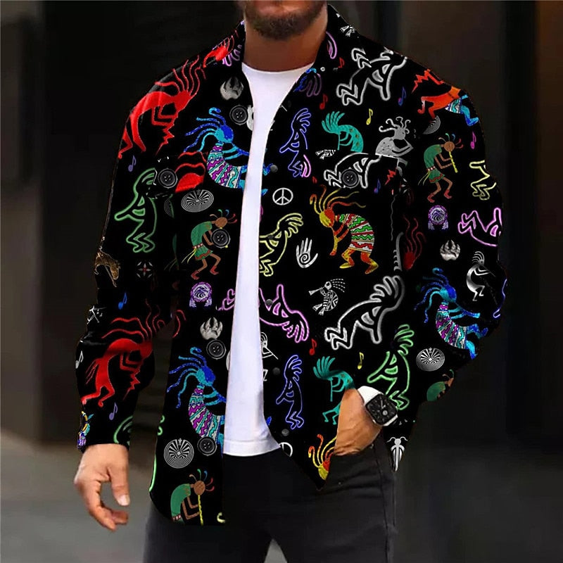 Torben | Kunstvolle Hemdjacke im Paisley-Stil