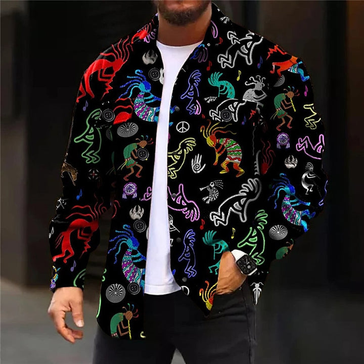 Torben | Kunstvolle Hemdjacke im Paisley-Stil