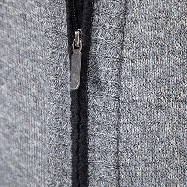 Meinhard | Sportlich-eleganter Zip-Cardigan mit Stehkragen