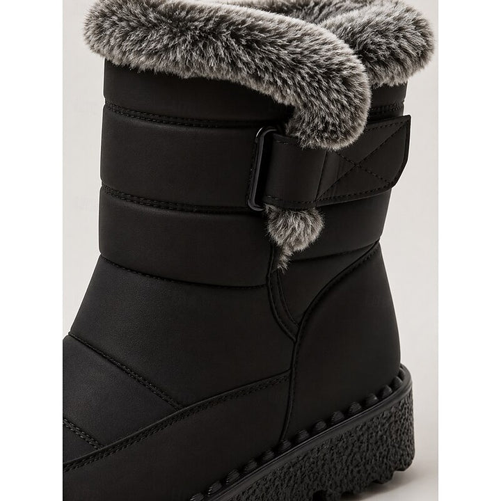 Annerose | Gefütterte Winterstiefel mit Zierschnalle