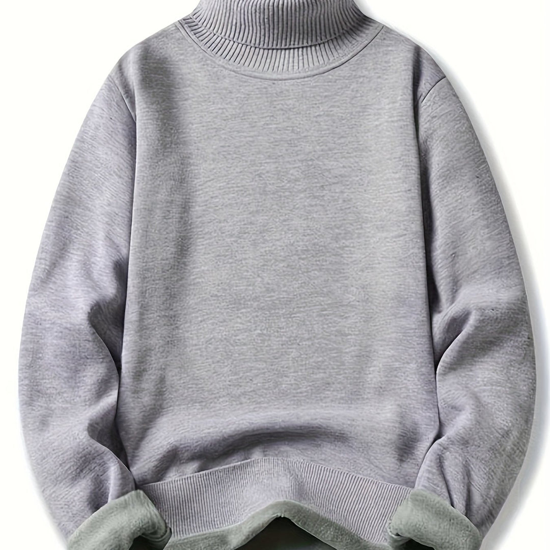 Ludger | Wärmender Rollkragen-Pullover