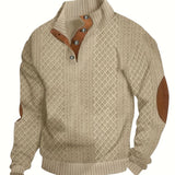 Volkmar | Strukturierter Stehkragen-Pullover