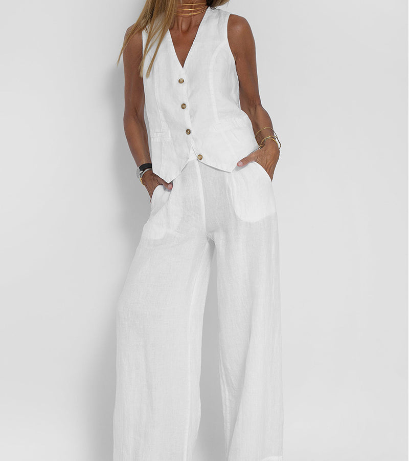 Heike | Elegantes Westen-Hosen-Set