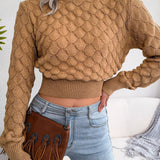 Franka | Strukturierter Kurzpullover