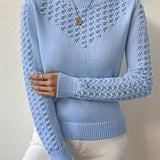 Liane | Zarter Ajour-Pullover