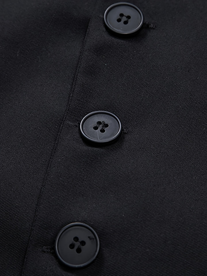 Wendelin | Elegante Anzugweste mit asymmetrischer Knopfleiste
