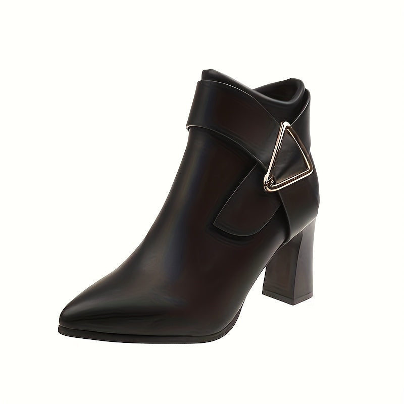 Inge | Elegante Stiefeletten mit Blockabsatz