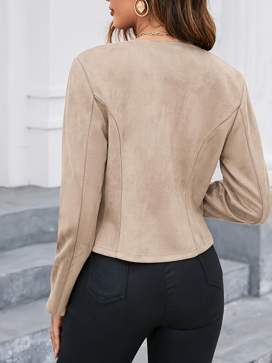 Martina | Figurbetonte Kurzjacke mit Reißverschluss