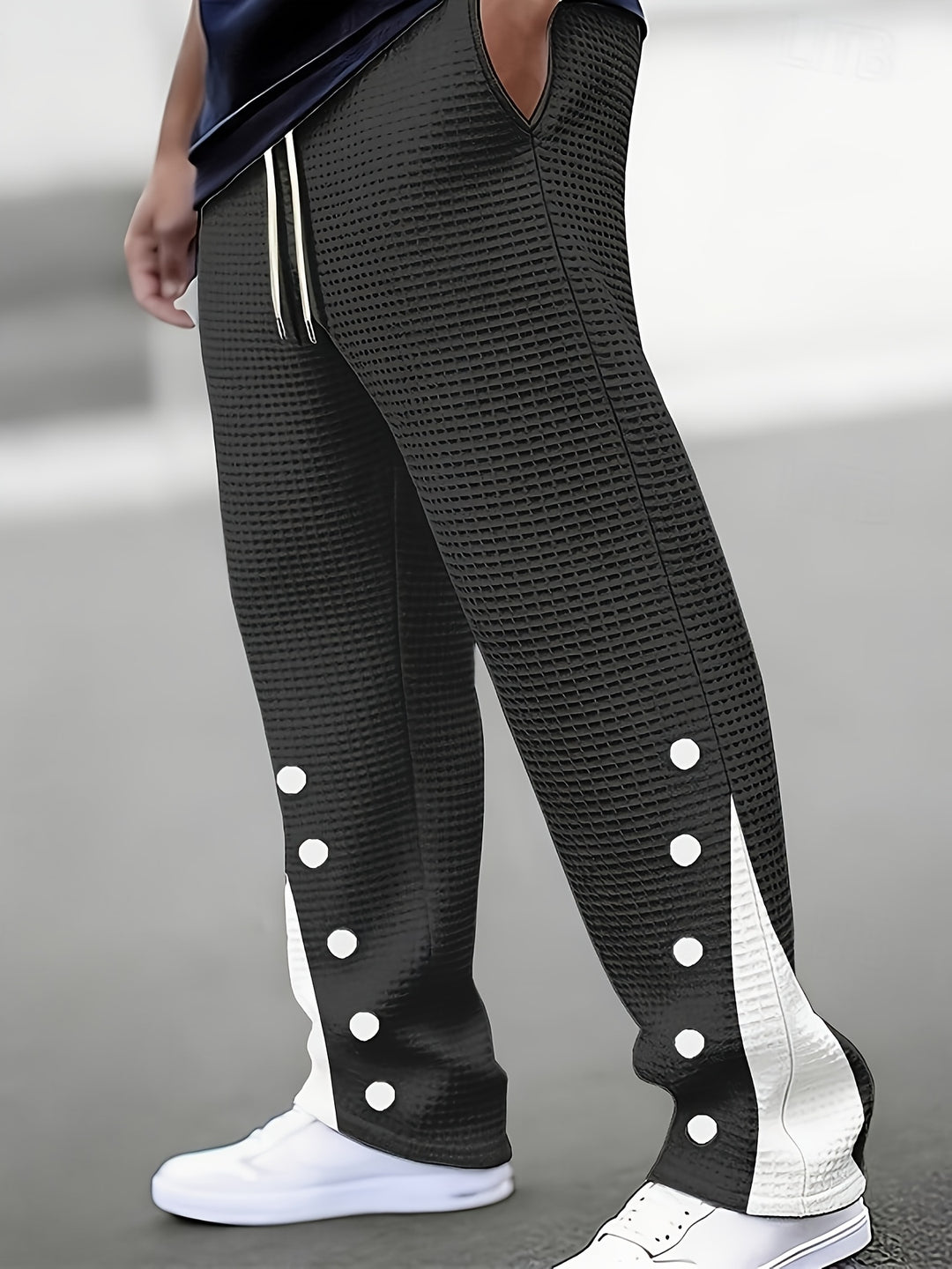 Torben | Lockere Freizeithose mit Struktur