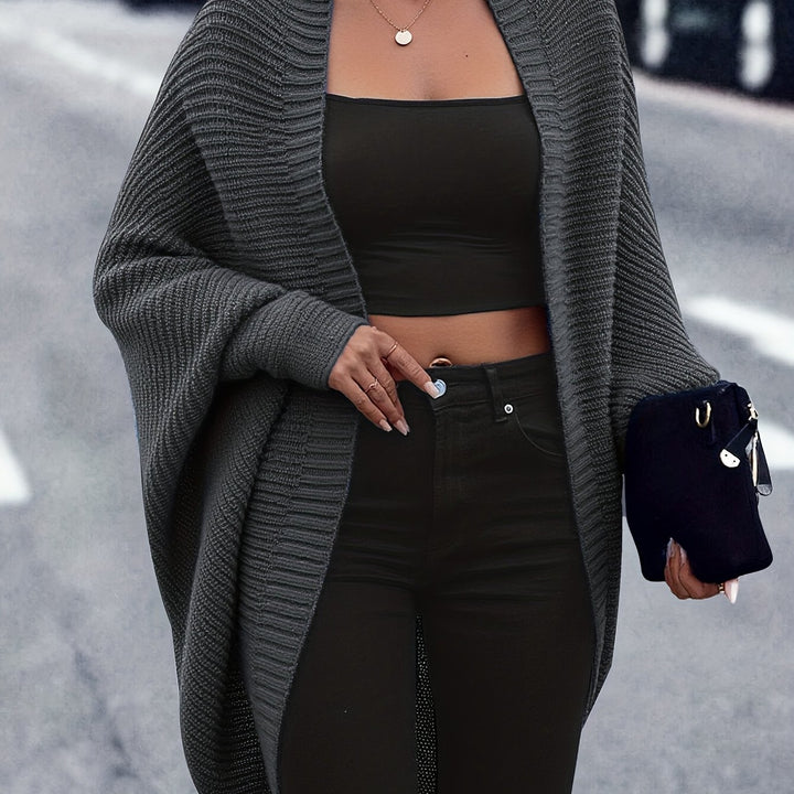 Hedwig | Eleganter Weihnachts-Longcardigan