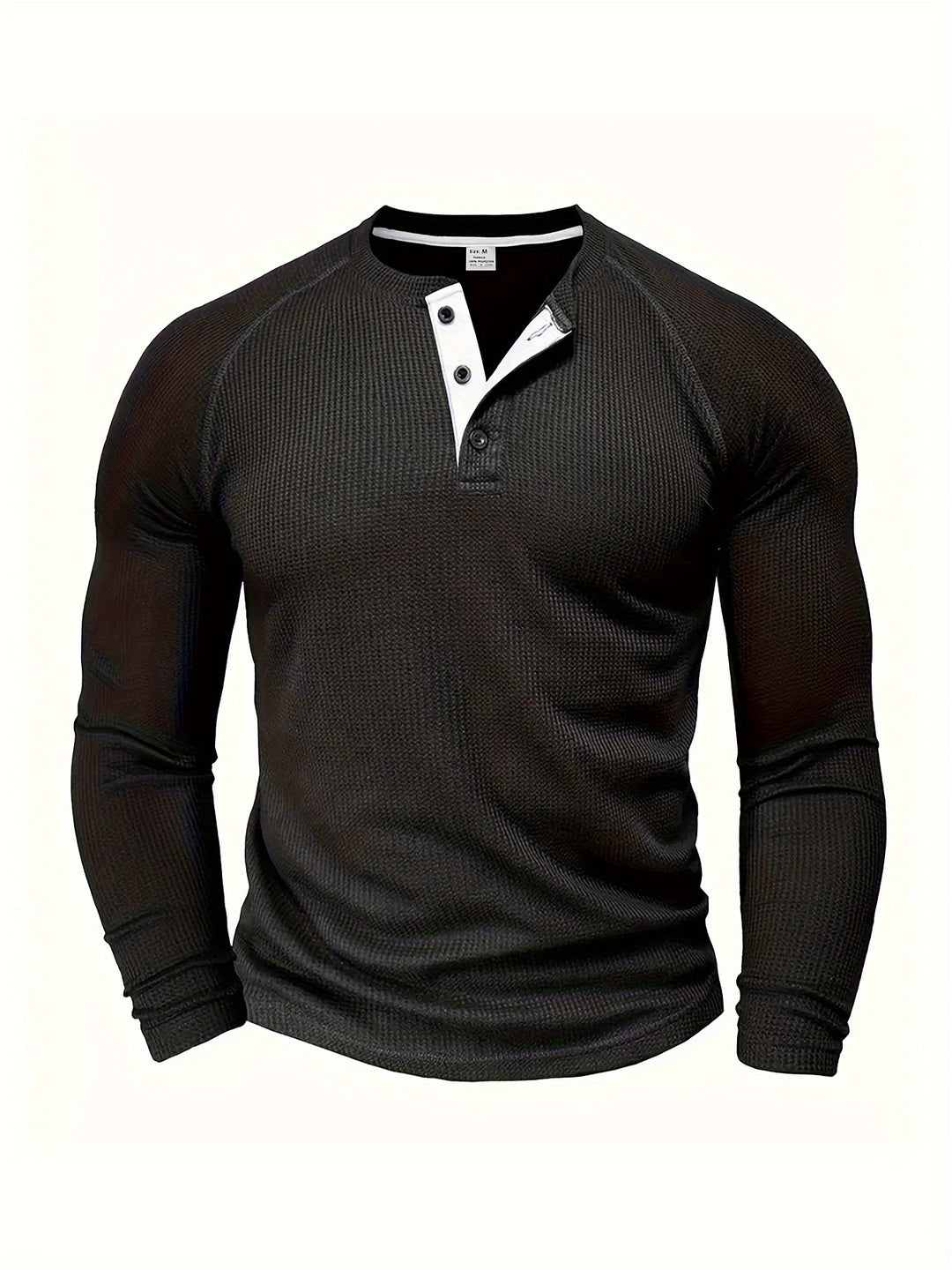 Manuel | Sportlich-eleganter Henley-Pullover
