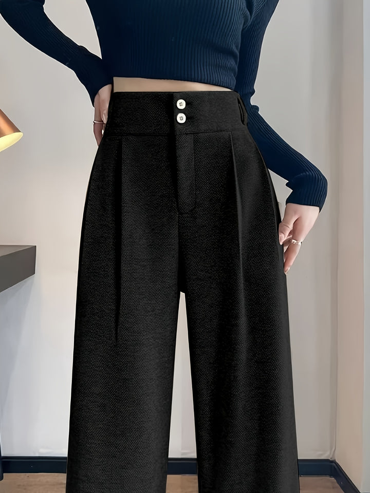 Gudrun | Elegante Weite Marlenehose