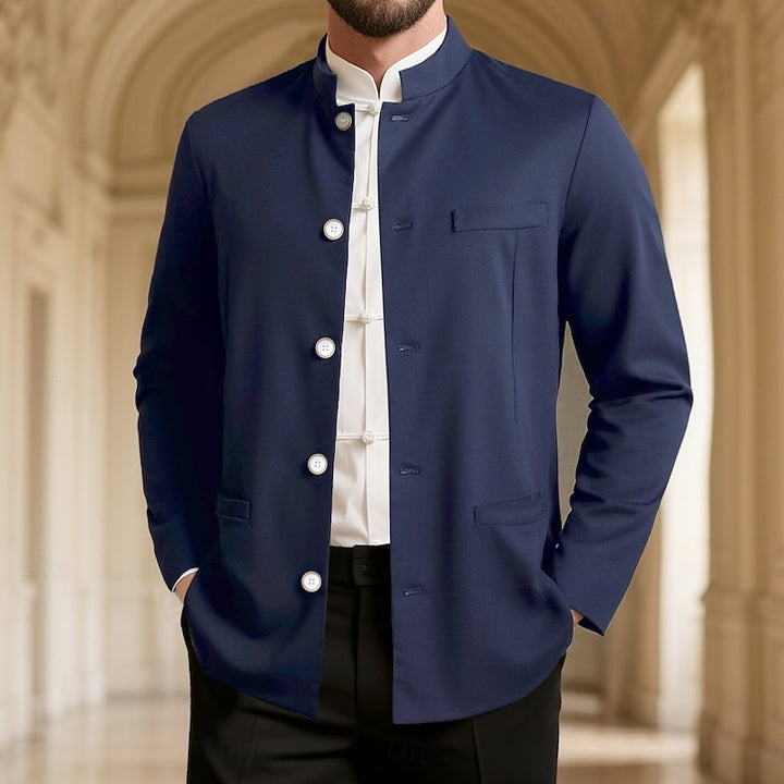 Gero | Elegante Stehkragen-Jacke