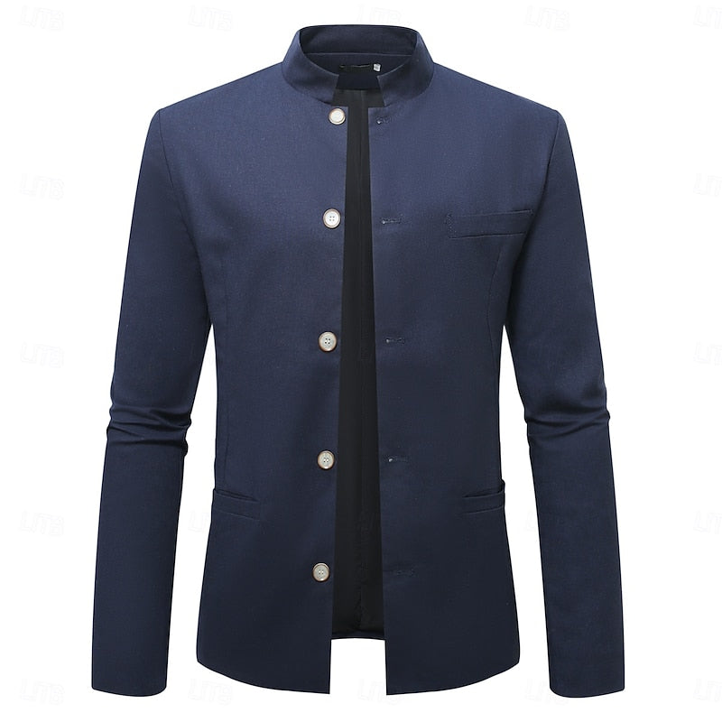 Gero | Elegante Stehkragen-Jacke