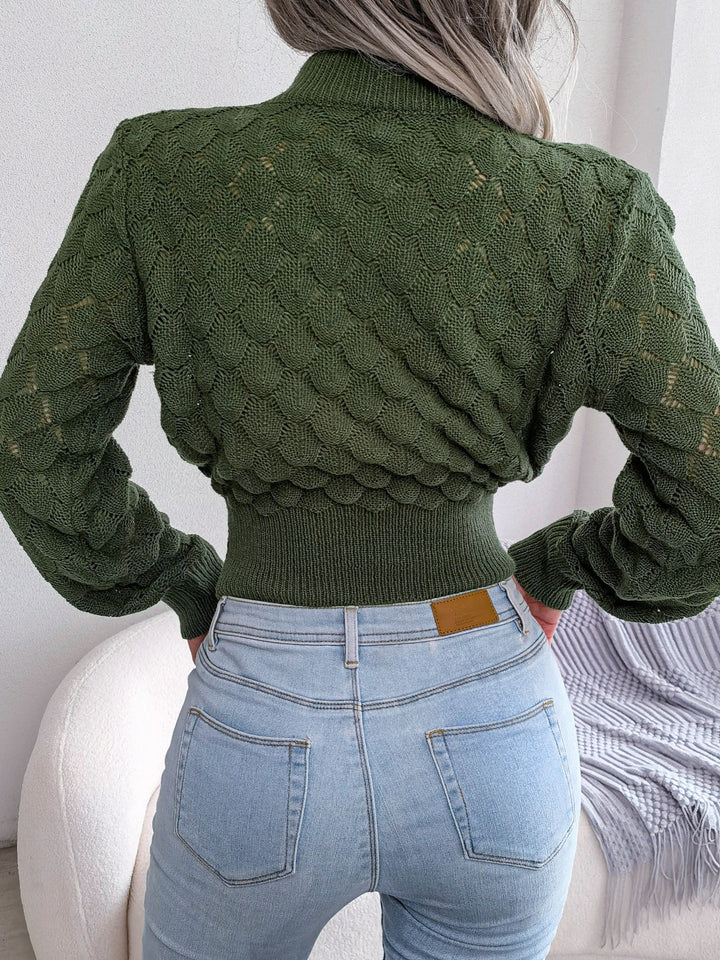 Franka | Strukturierter Kurzpullover