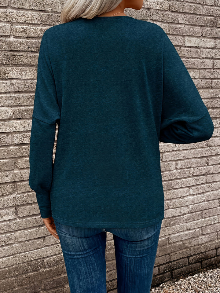 Ute | Lässiges Langarmshirt
