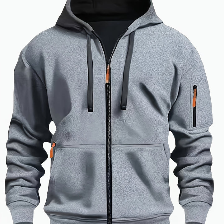 Hagen | Sportliche Kapuzenjacke mit Reißverschluss