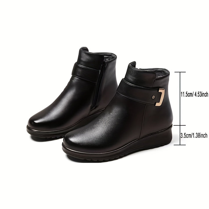 Beate | Warm gefütterte Komfort-Stiefeletten