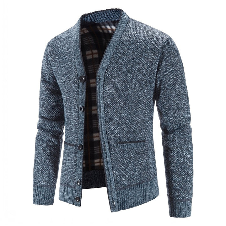 Sönke | Klassische Strickjacke mit V-Ausschnitt