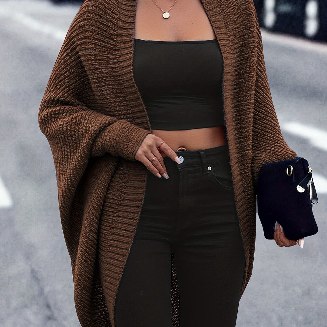 Hedwig | Eleganter Weihnachts-Longcardigan