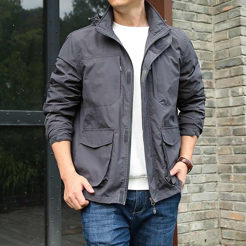 Bernd | Vielseitige Outdoor-Jacke mit Stehkragen