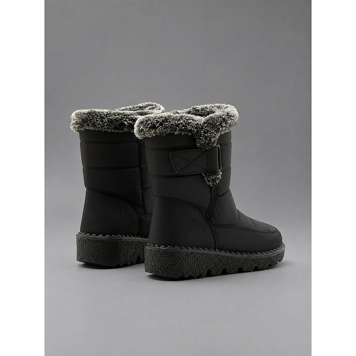 Annerose | Gefütterte Winterstiefel mit Zierschnalle