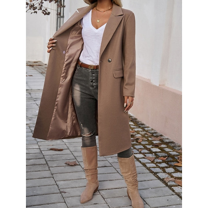 Rita | Eleganter Langer Mantel