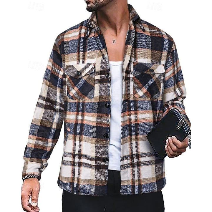 Vincent | Karierte Hemdjacke