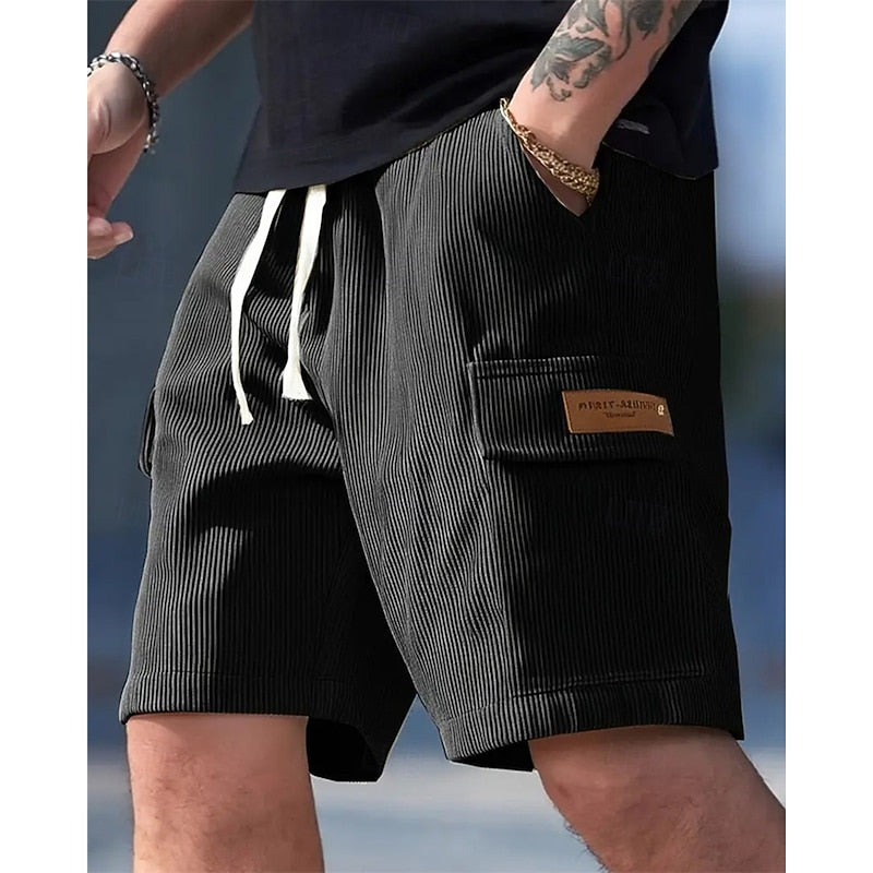 Siegfried | Lässige Cargo-Shorts mit Kordelzug