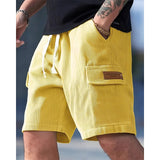 Siegfried | Lässige Cargo-Shorts mit Kordelzug