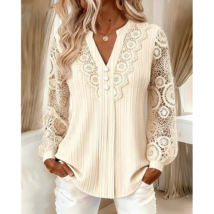 Mareike | Elegante Spitzen-Bluse