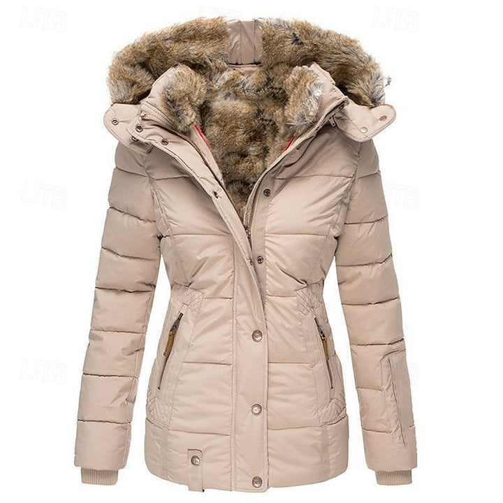 Bärbel | Wärmende Winter-Steppjacke mit Kapuze
