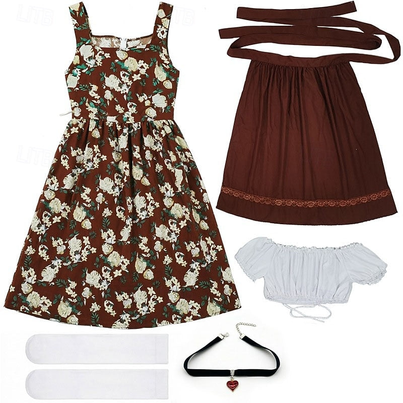 Vroni | Festliches Oktoberfest Dirndl-Set