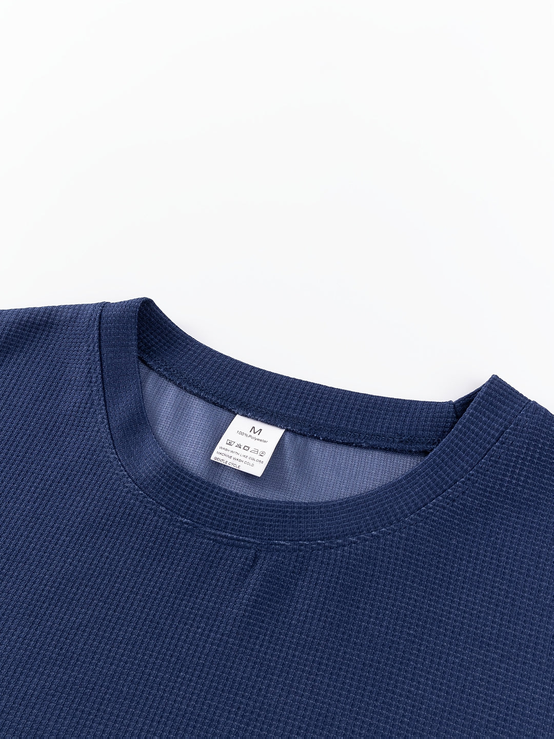 Kai | Strukturiertes Langarmshirt mit Waffelmuster