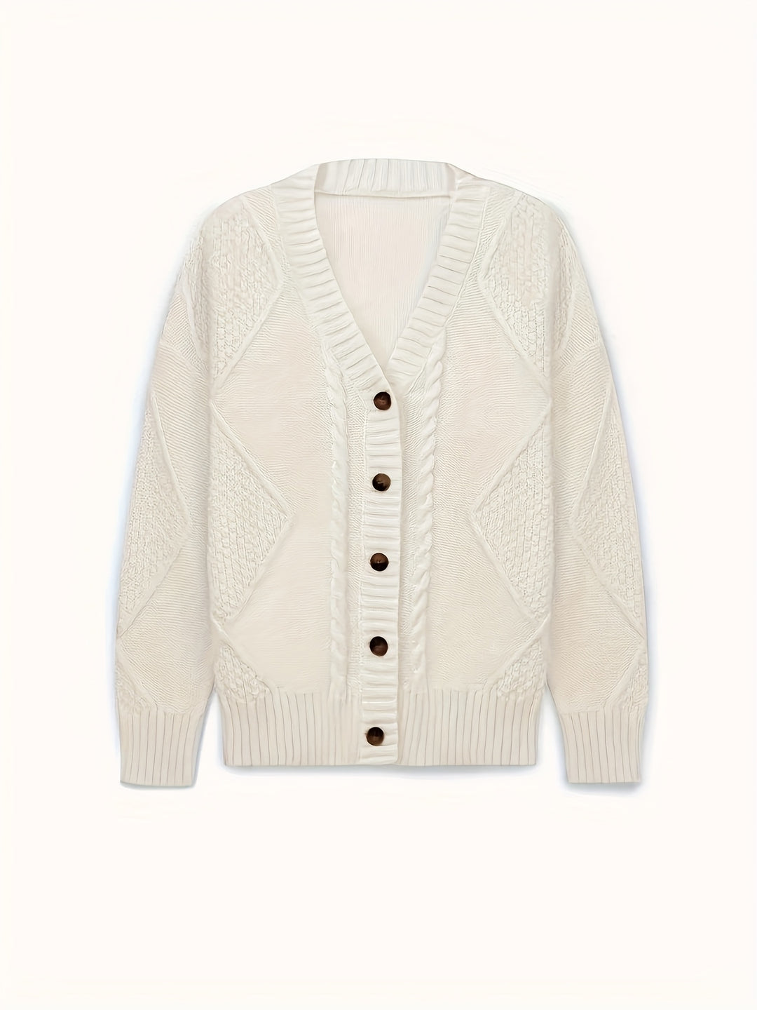 Wiltrud | Kuschelweiche Grobstrick-Strickjacke