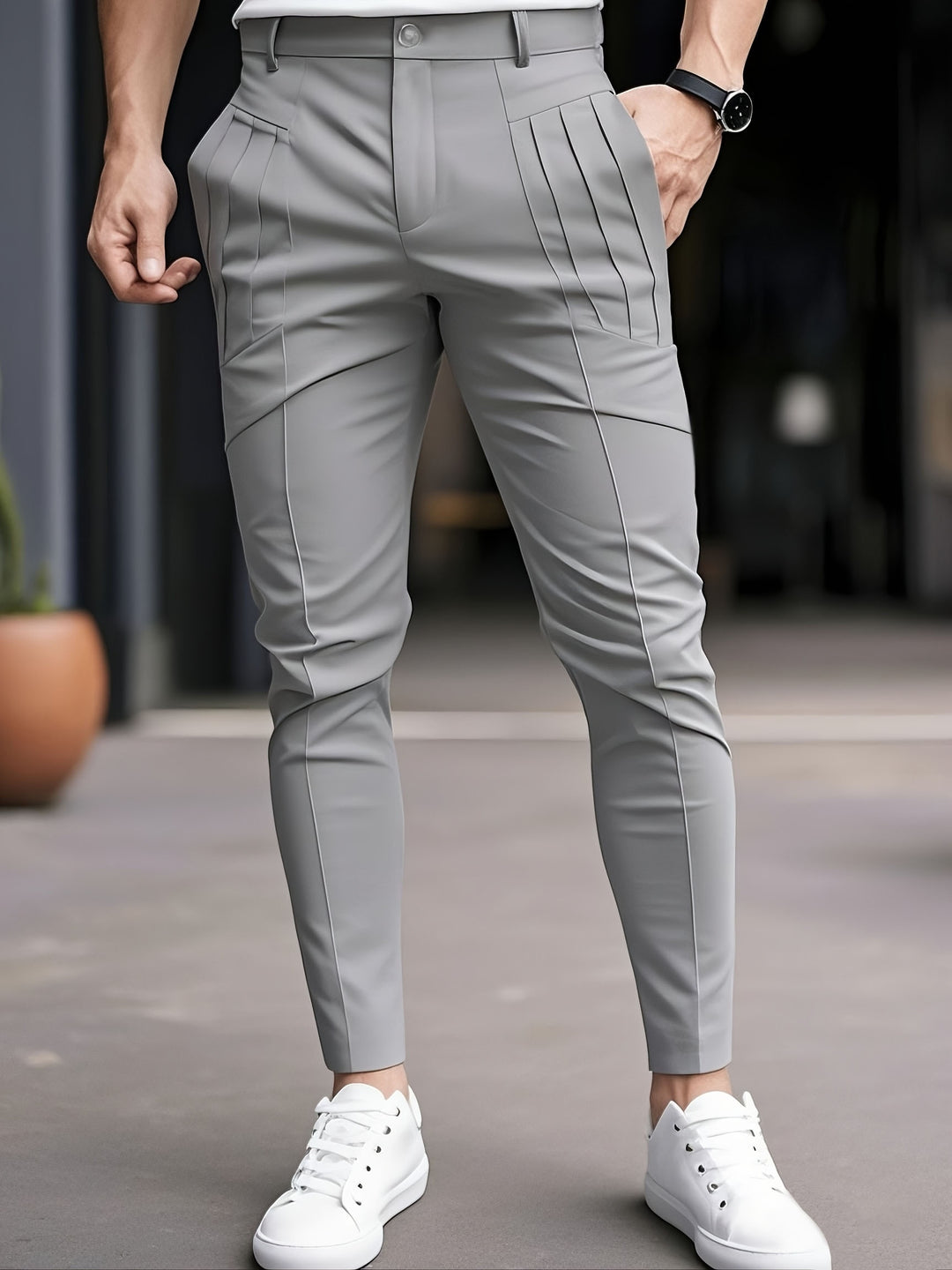 Wolfgang | Elegante Slim-Fit Hose