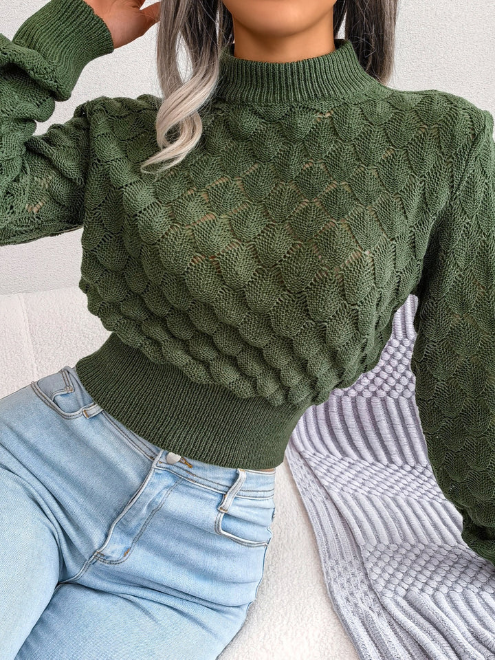 Franka | Strukturierter Kurzpullover