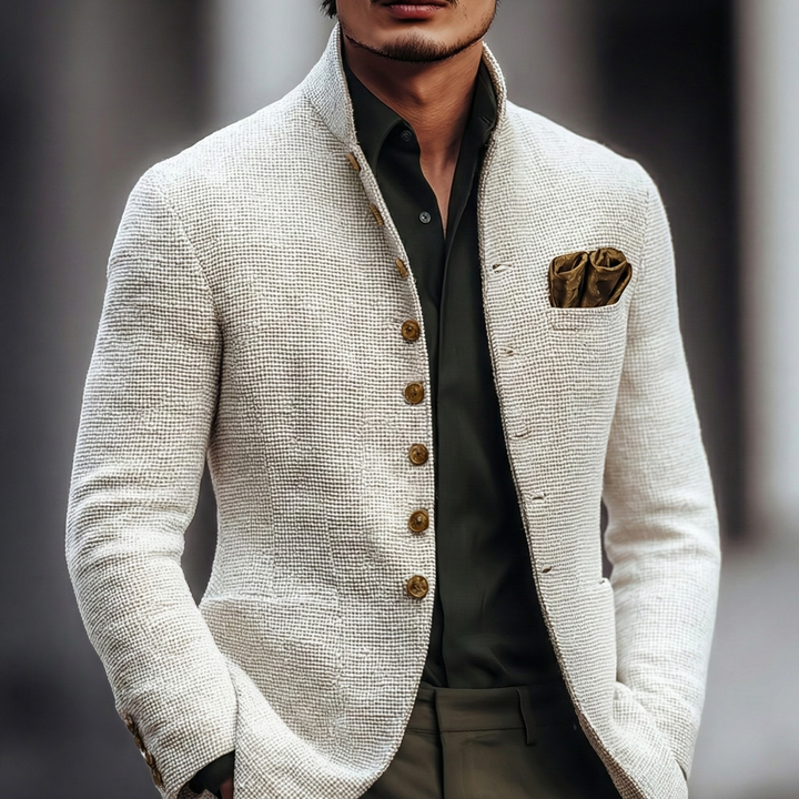 Theo | Eleganter Cardigan mit Knopfleiste