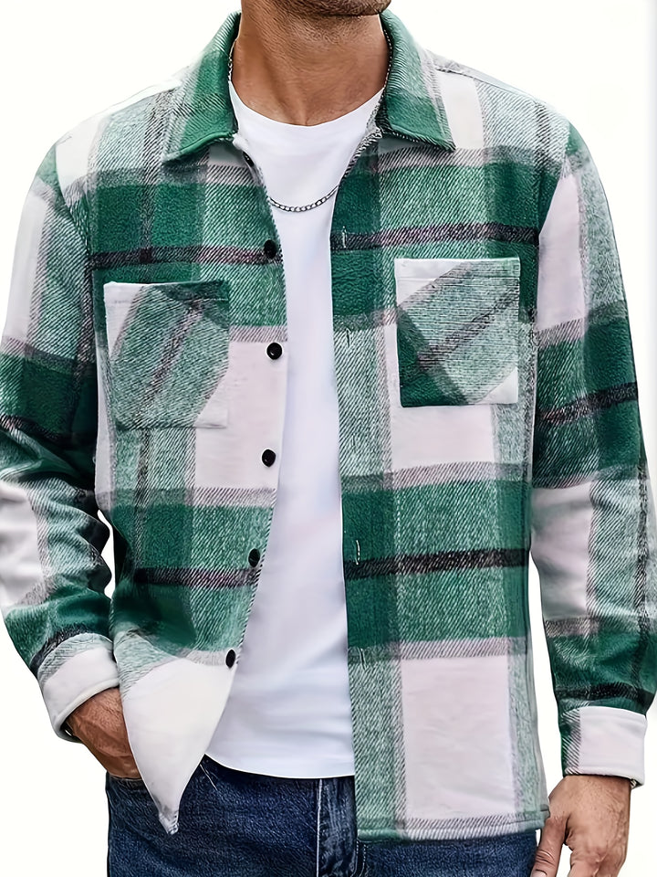 Reinald | Karierte Hemdjacke