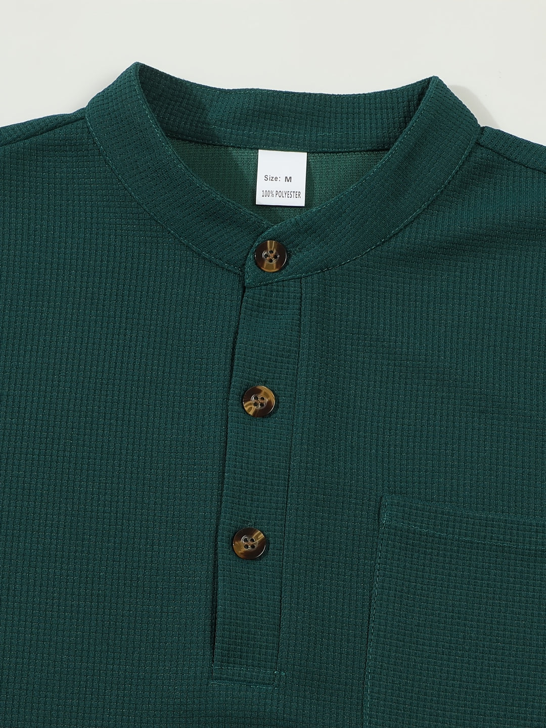 Ottmar | Legeres Longsleeve-Shirt mit Knopfleiste