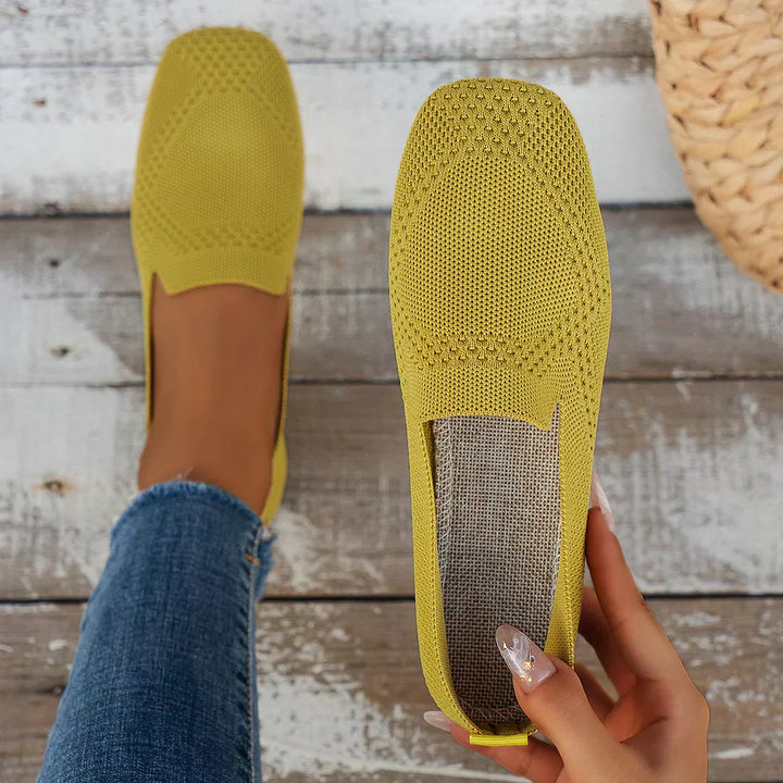 Barbara | Bequeme Strick-Slipper