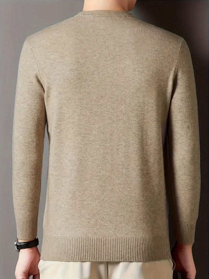 Henning | Weicher Stehkragen-Pullover