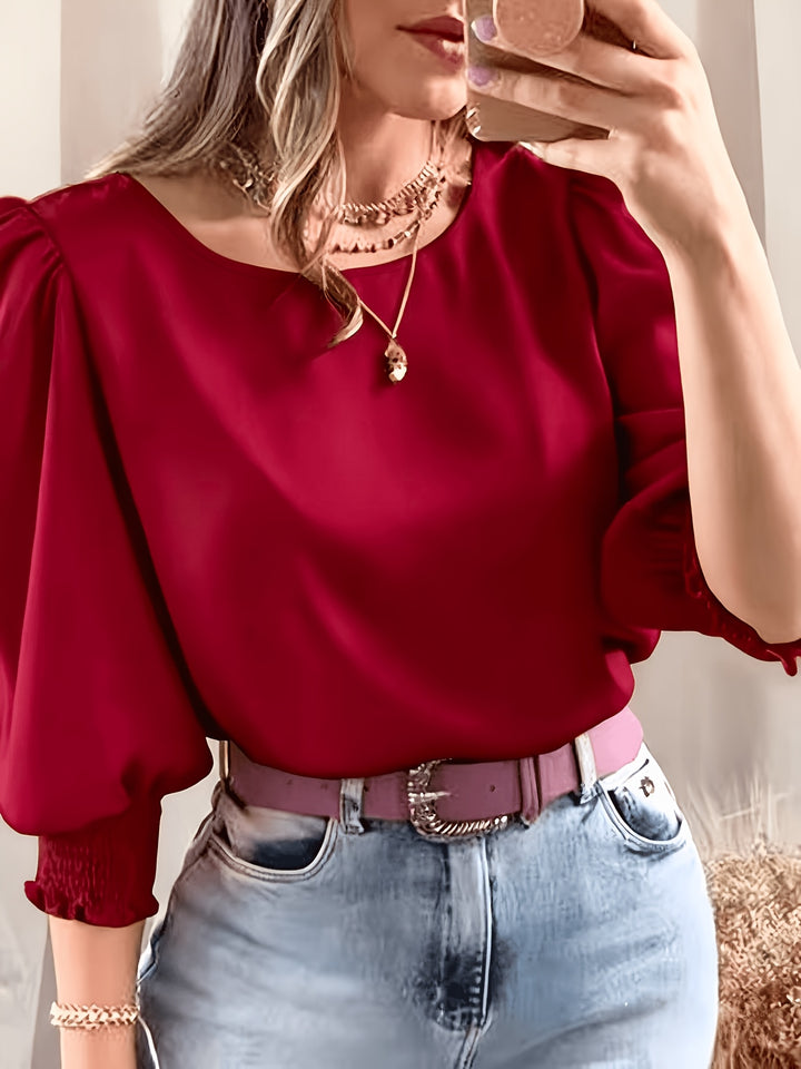 Adelina | Elegante Ballonarm-Bluse